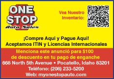 One Stop Auto Sales