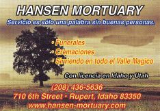 Hansen Mortuary