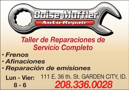 Boise Muffler Shop Reparaciones