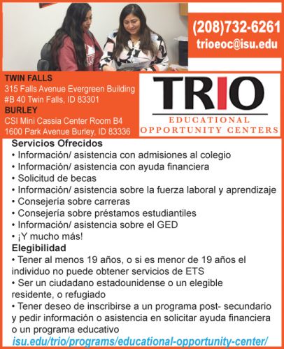 TRIO - Educational Opportunity Centers