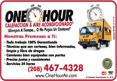 One Hour Heating and Air Conditioning