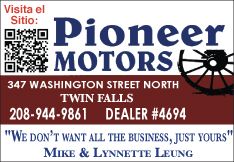 Pioneer Motors - Cars for sale in Twin Falls Idaho