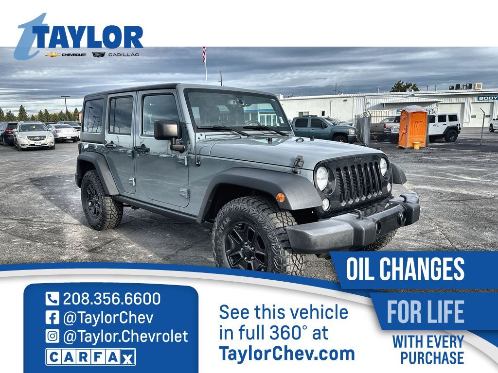 2015 - Jeep - Wrangler - $18,995